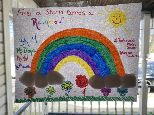 "after every storm comes a rainbow" 